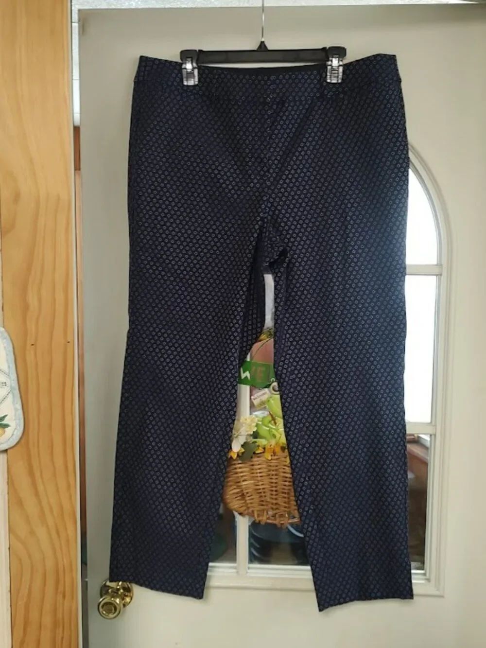 New Lane Bryant The 4 Season Navy Designed Slim Ankle Jegging Pants Women's 16